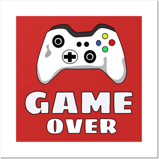 GAME OVER Posters and Art